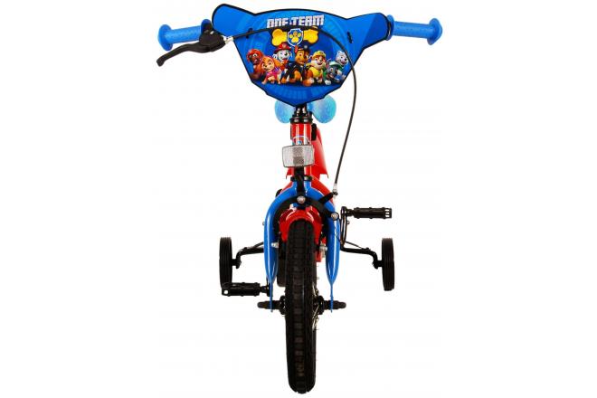 Paw Patrol Kinderfahrrad - Jungen - 12 Zoll - Rot / Blau [CLONE]