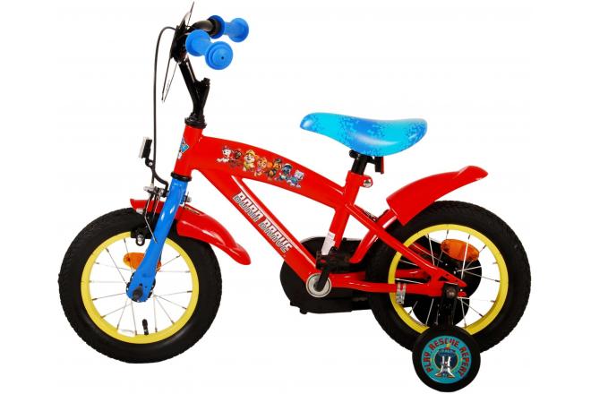 Paw Patrol Kinderfahrrad - Jungen - 12 Zoll - Rot / Blau [CLONE]