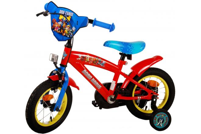 Paw Patrol Kinderfahrrad - Jungen - 12 Zoll - Rot / Blau [CLONE]
