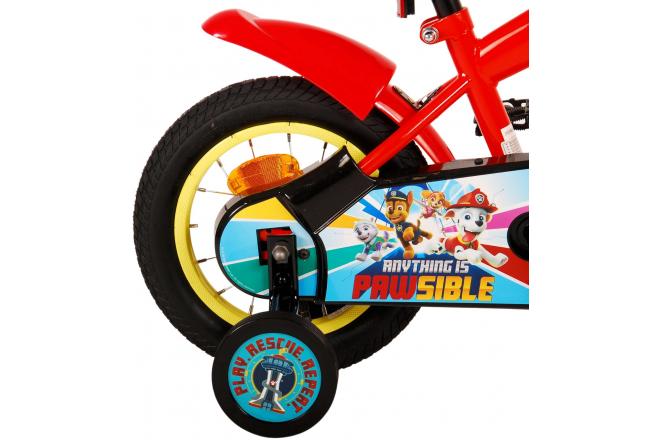 Paw Patrol Kinderfahrrad - Jungen - 12 Zoll - Rot / Blau [CLONE]