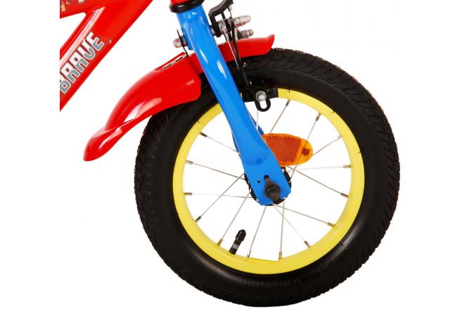 Paw Patrol Kinderfahrrad - Jungen - 12 Zoll - Rot / Blau [CLONE]