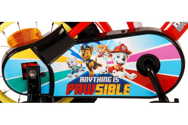 Paw Patrol Kinderfahrrad - Jungen - 12 Zoll - Rot / Blau [CLONE]