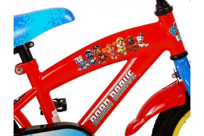 Paw Patrol Kinderfahrrad - Jungen - 12 Zoll - Rot / Blau [CLONE]