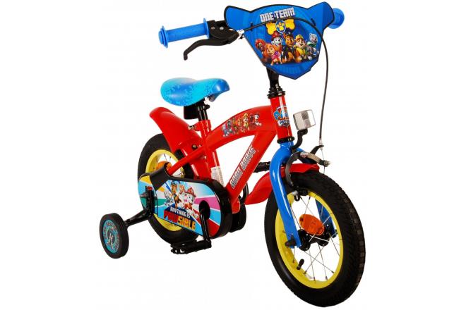 Paw Patrol Kinderfahrrad - Jungen - 12 Zoll - Rot / Blau [CLONE]
