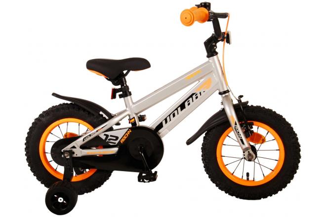 Volare Rocky Kinderfahrrad - Jungen - 12 Zoll - Grau