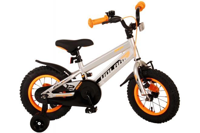 Volare Rocky Kinderfahrrad - Jungen - 12 Zoll - Grau