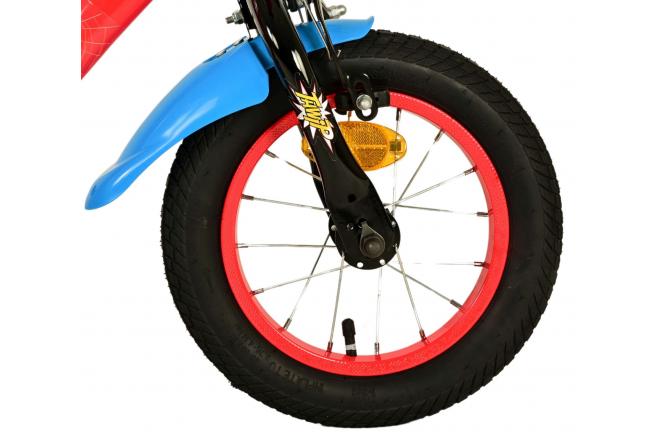 Spider-Man Kinderfahrrad - Jungen - 12 Zoll - Blau/Rot [CLONE]