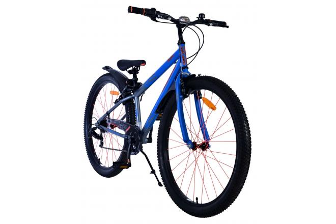 Volare Rocky Kinderfahrrad - 26 Zoll - Blau - 7 Gänge