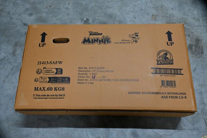 Disney Minnie Kinderfahrrad - Mädchen - 14 Zoll - Rosa - Zwei Handbremsen [CLONE]