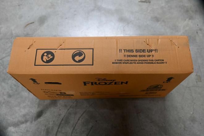Disney Frozen 2 Kinderfahrrad - Mädchen - 14 Zoll - Blau/Lila - Zweihandbremsen [CLONE]
