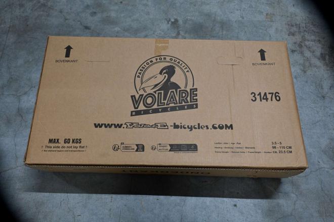 Volare Sportivo Kinderfahrrad - Jungen - 14 Zoll - Blau Schwarz [CLONE]