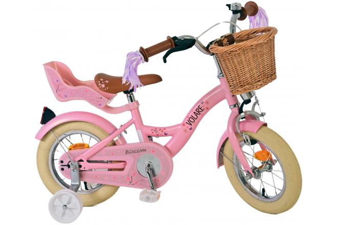 Volare Blossom Kinderfahrrad - Mädchen - 12 Zoll - Rosa [CLONE]