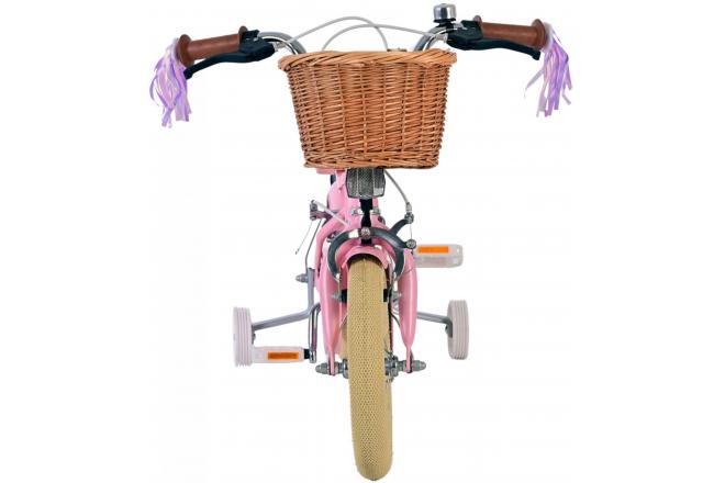Volare Blossom Kinderfahrrad - Mädchen - 12 Zoll - Rosa - Zwei Handbremsen [CLONE]