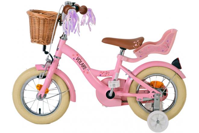 Volare Blossom Kinderfahrrad - Mädchen - 12 Zoll - Rosa [CLONE]