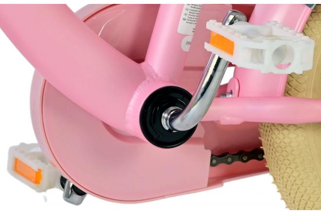 Volare Blossom Kinderfahrrad - Mädchen - 12 Zoll - Rosa - Zwei Handbremsen [CLONE]