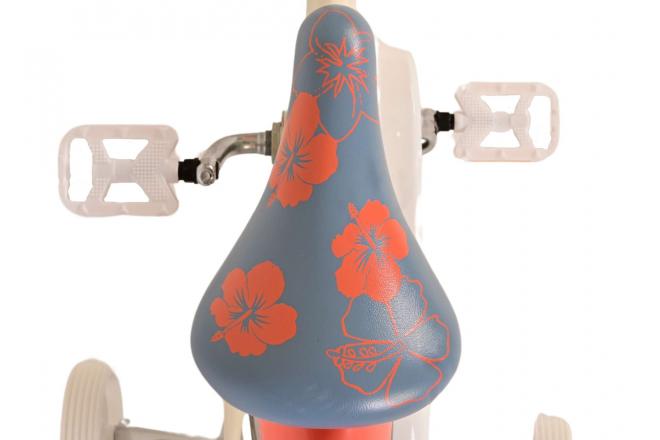 Disney Stitch Kinderfahrrad - Mädchen - 14 Zoll - Creme Koralle Blau [CLONE]