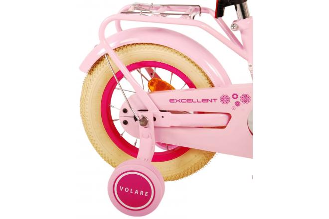 Volare Excellent Kinderfahrrad - Mädchen - 12 Zoll - Rosa [CLONE]