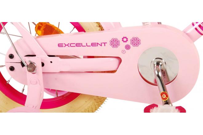 Volare Excellent Kinderfahrrad - Mädchen - 12 Zoll - Rosa [CLONE]