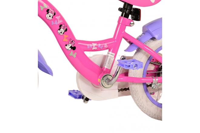Minnie Kinderfahrrad - Mädchen - 12 Zoll - Rosa [CLONE]