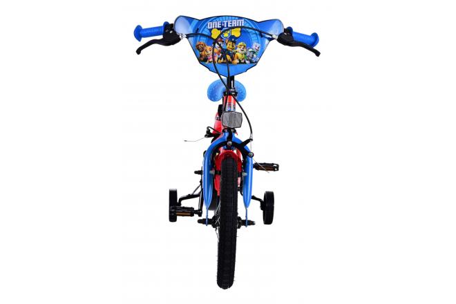 Paw Patrol Kinderfahrrad - Jungen - 14 Zoll - Blau - Zwei handbremsen [CLONE]