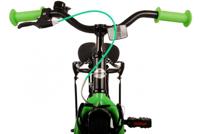 Volare Thombike Kinderfahrrad - Jungen - 14 Zoll - Schwarz Grün [CLONE]