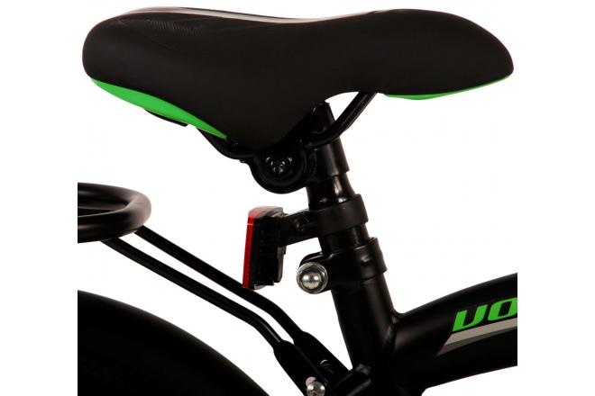Volare Thombike Kinderfahrrad - Jungen - 14 Zoll - Schwarz Grün [CLONE]