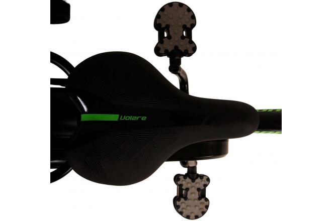 Volare Thombike Kinderfahrrad - Jungen - 14 Zoll - Schwarz Grün [CLONE]