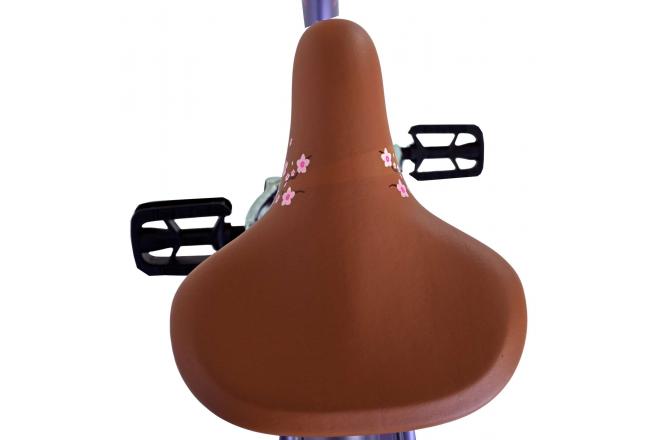 Volare Blossom Kinderfahrrad - Mädchen - 24 Zoll - Lila - 3 Gänge