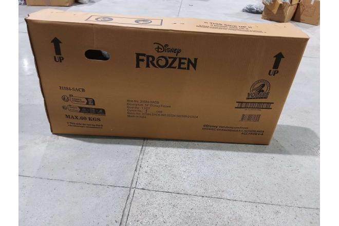 Disney Frozen 2 Kinderfahrrad - Mädchen - 16 Zoll - Blau / Lila [CLONE]