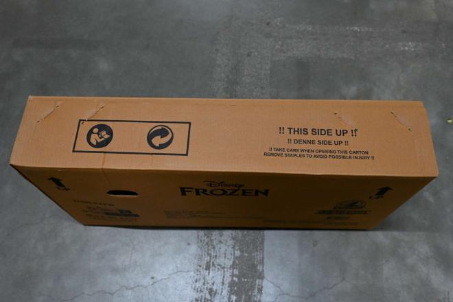 Disney Frozen 2 Kinderfahrrad - Mädchen - 16 Zoll - Blau/Lila - Zweihandbremsen [CLONE]