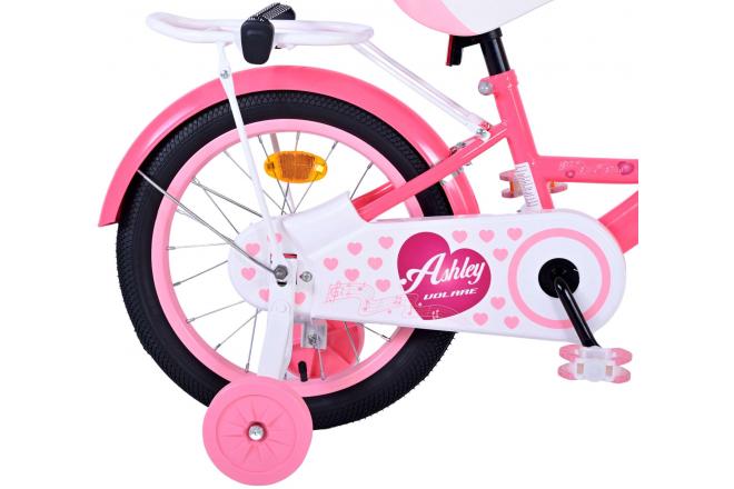 Volare Ashley Kinderfahrrad - Mädchen - 16 Zoll - Rosa/Rot [CLONE]