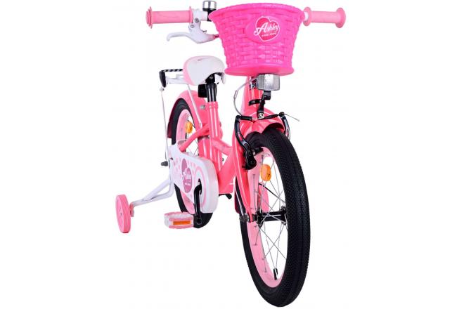 Volare Ashley Kinderfahrrad - Mädchen - 16 Zoll - Rosa/Rot [CLONE]