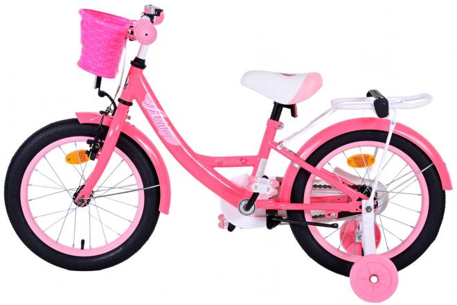Volare Ashley Kinderfahrrad - Mädchen - 16 Zoll - Rosa/Rot [CLONE]