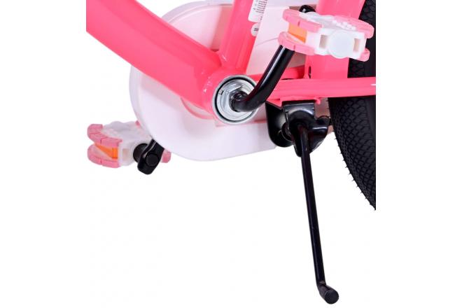 Volare Ashley Kinderfahrrad - Mädchen - 16 Zoll - Rosa/Rot [CLONE]