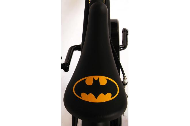 Batman Kinderfahrrad - Jungen - 16 Zoll - Schwarz - 2 Handbremsen