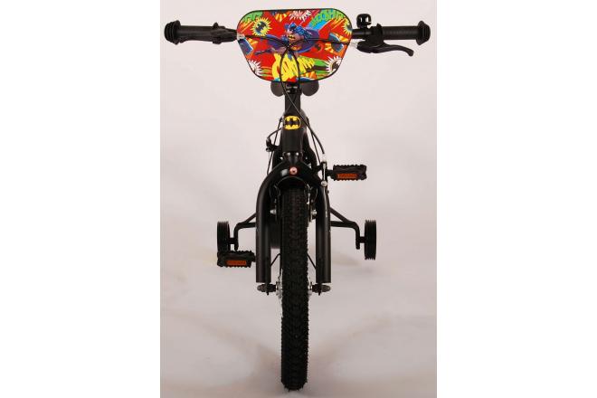 Batman Kinderfahrrad - Jungen - 16 Zoll - Schwarz - 2 Handbremsen