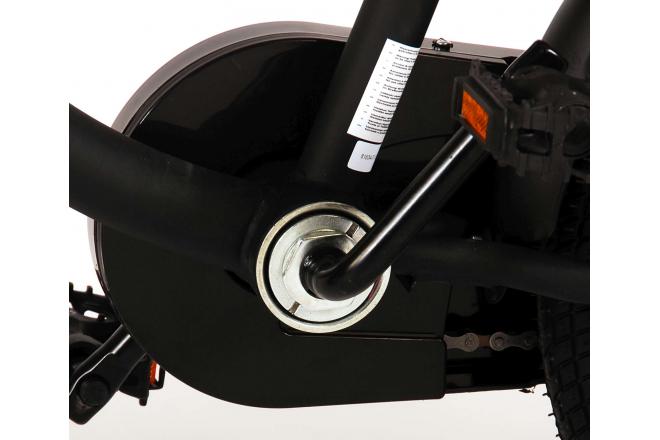 Batman Kinderfahrrad - Jungen - 16 Zoll - Schwarz - 2 Handbremsen