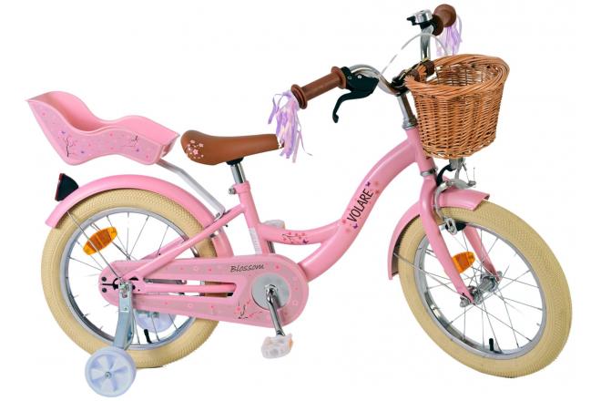 Volare Blossom Kinderfahrrad - Mädchen - 16 Zoll - Rosa [CLONE]