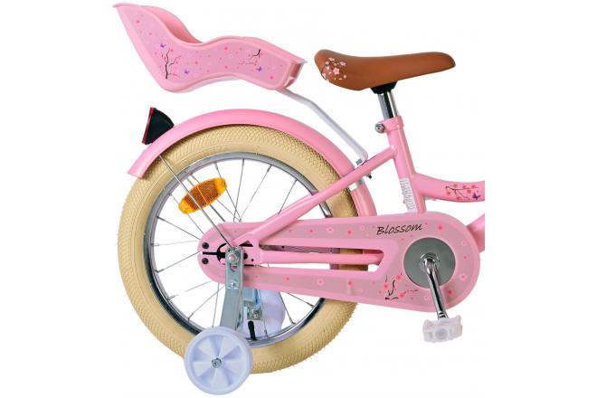 Volare Blossom Kinderfahrrad - Mädchen - 16 Zoll - Rosa [CLONE]