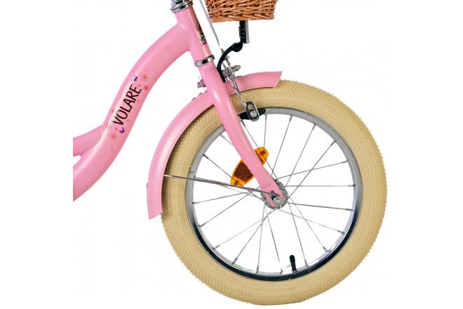 Volare Blossom Kinderfahrrad - Mädchen - 16 Zoll - Rosa [CLONE]