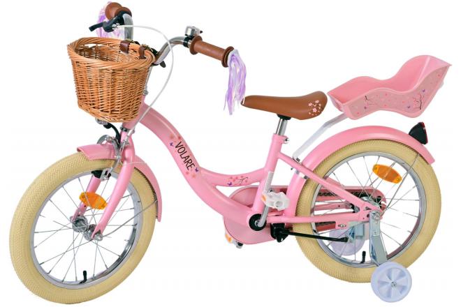 Volare Blossom Kinderfahrrad - Mädchen - 16 Zoll - Rosa [CLONE]