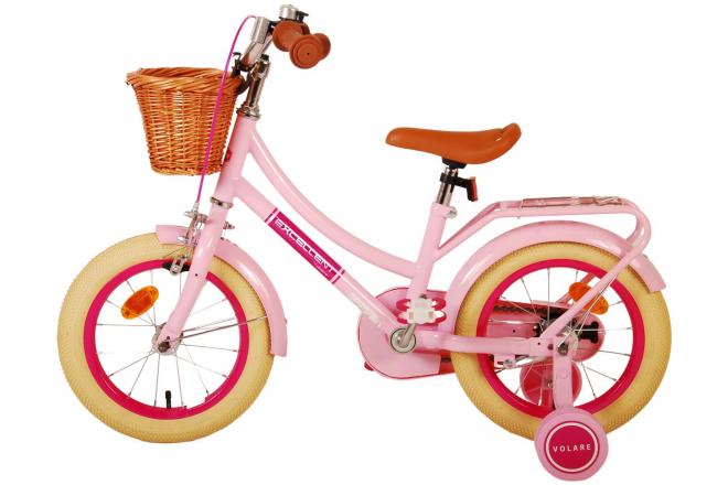 Volare Excellent Kinderfahrrad - Mädchen - 14 Zoll - Rosa [CLONE]