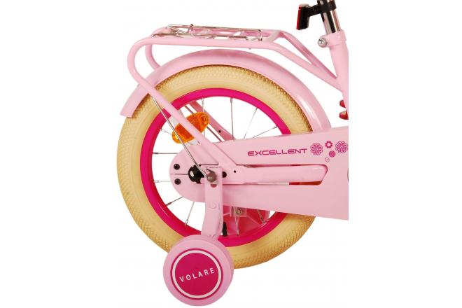 Volare Excellent Kinderfahrrad - Mädchen - 14 Zoll - Rosa [CLONE]