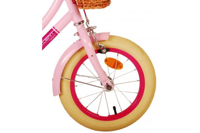 Volare Excellent Kinderfahrrad - Mädchen - 14 Zoll - Rosa [CLONE]