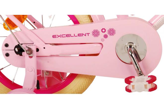 Volare Excellent Kinderfahrrad - Mädchen - 14 Zoll - Rosa [CLONE]