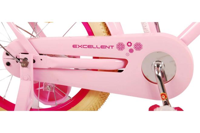 Volare Excellent Kinderfahrrad - Mädchen - 16 Zoll - Rosa - 95% montiert [CLONE]