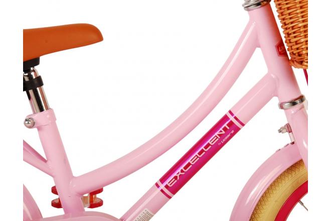 Volare Excellent Kinderfahrrad - Mädchen - 14 Zoll - Rosa [CLONE]