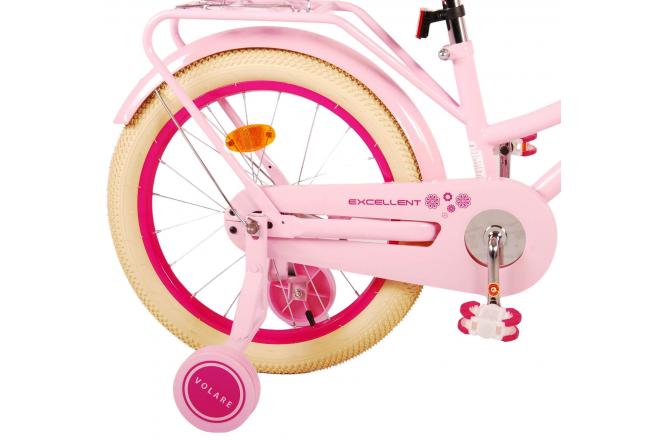 Volare Excellent Kinderfahrrad - Mädchen - 18 Zoll - Pink - 95% montiert [CLONE]