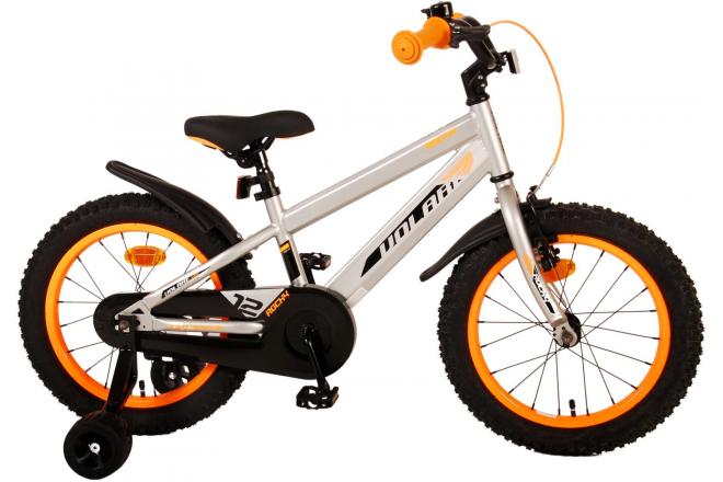 Volare Rocky Kinderfahrrad - Jungen - 16 Zoll - Grau