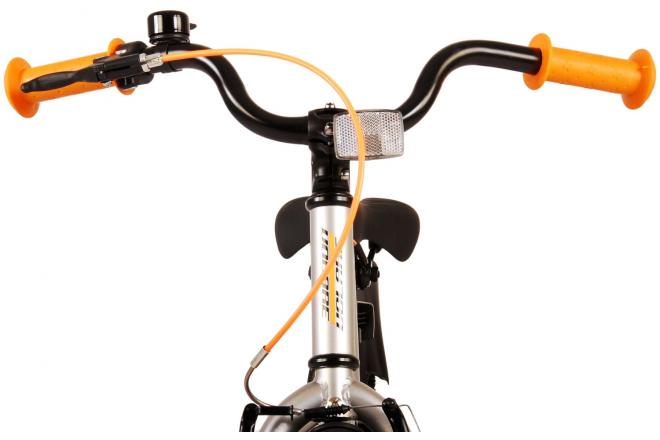 Volare Rocky Kinderfahrrad - Jungen - 16 Zoll - Grau